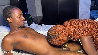 slutty teen whore gets cum on ass from big cock