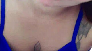 Feeling intense after the redhead shares her desires, I cum on her face