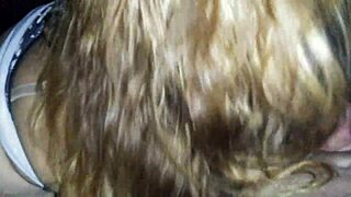 Sloppy deepthroat with gagging and choking intensifies