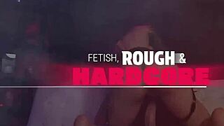 Raven Lane seduces in quickie doggystyle with big ass and natural tits