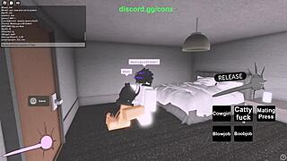 I fucked a hot fan on Roblox in doggystyle and missionary positions