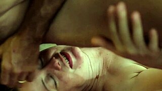 french amateur in black corset gets doggystyle pussy fuck