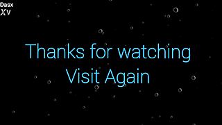 a short homemade moment with curvy beauty bent over in missionary position.