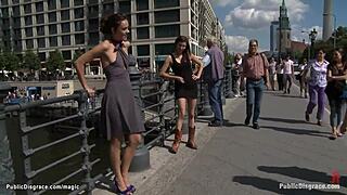 German Babe Humiliated On The Streets