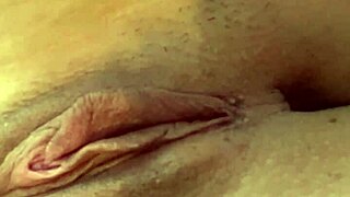 Horny brunette uses anal plug and vibrator for orgasm