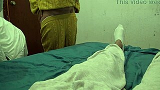 Turkish MILF Gropes Her American Stepson's Big Cock In The Bedroom