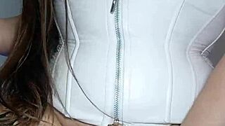 Wife's friend masturbates secretly for me!