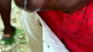 he gived me a hot short fuck outdor fuck