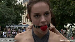 German Babe Humiliated On The Streets