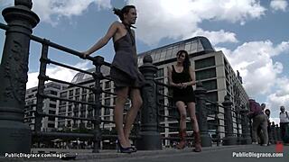 German Babe Humiliated On The Streets