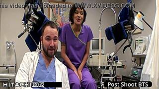 i got a mandatory hitachi orgasm from the nurse backstage