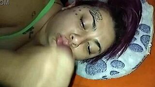 He cums on my face, I love it!