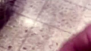 Public wanking and pissing at the DIY store!