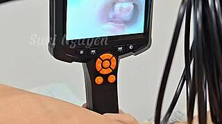 Vietnamese student explores her wet hairy pussy with toys, amateur friend joins in for intense fun