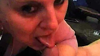 Blowjob Milf Sucks Horny Cock with Passion