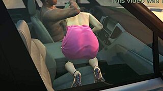 Franklin gets wild hooker service in GTA 5 car! 😈