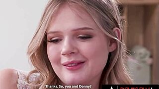 Hardcore Threesome: Two Sexy Teens Scissoring and Squirting