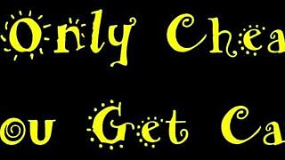 Is cheating okay when bent over for cum facial?