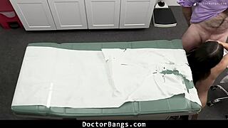 A teen visits the doctor for breast enhancement. She gets banged by the doctor in the hospital.