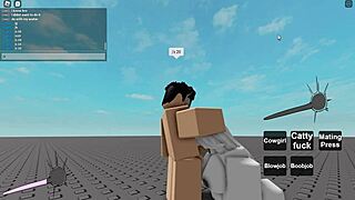 In Roblox, Erans and Brozxc explore virtual worlds together.