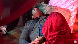 She said, Talk dirty to me while you drill my ass, you naughty angel with small tits in cosplay.