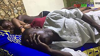 We had a wild threesome on the family bed with my husband and brother