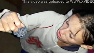 my russian neighbor thanks me with hairy beaver cunnilingus