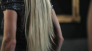 Nancy Ace strips under vampire mind control for Rikako Katayama!