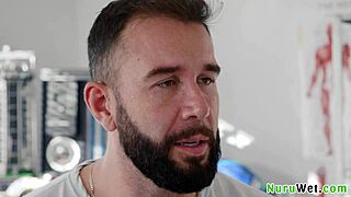 is this what the doctor ordered? anna claire clouds as the petite blonde masseuse getting her pussy pounded