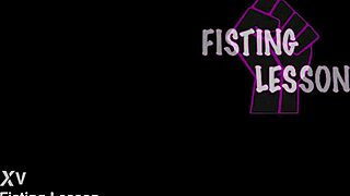 fisting lesson 35 angie bloom anal fisting deep fisting rough sex gapes monster buttrose real orgasm fl035