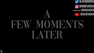 Ebony domina gives whore what he craves