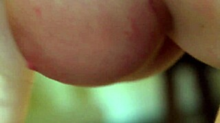 Brooke Banner Throws Her Head Back And Catches Cum With Her Tits