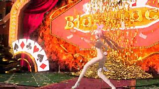 i love megurine luka in nude bunny costume from project diva blackjack