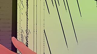 继子撞见继母浴室自慰