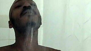 wet brunette roommate in usa dorm with brown eyes homemade story