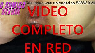 anal scene with painful splitting and submission