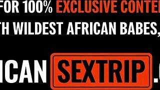 Two Black Masseuses Ride Big White Cock in American 3Some Massage Session.