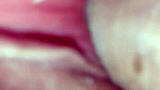 Amateur couple fucks during holiday, licking ass and tits