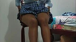 Is sexy fat Latina Werita ready for her pussy smashed with huge dildo in lingerie?