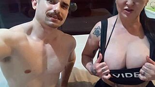 hot milf gets anal creampie from monster cock