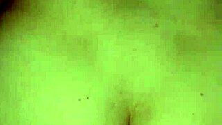 Cumming inside her wet vagina in homemade creampie.