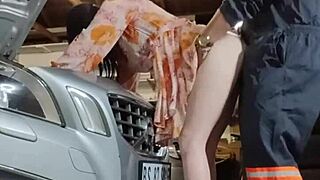 bellajames pays mechanic with pussy