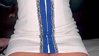 indian village girlfriend gives blowjob on the ranch at 18