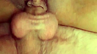 hot milf gets anal creampie from monster cock