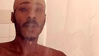 wet brunette roommate in usa dorm with brown eyes homemade story