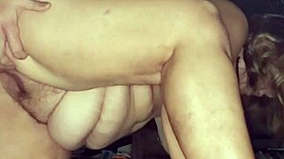 Look at those big tits and ass getting creampied. It's intense.