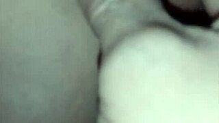 59yo tennessee slutwife bent over sawhorse. pussy closeup and dildo fuck.