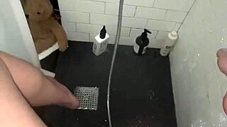 Wow, That Arab Escort Masturbating In The Shower!