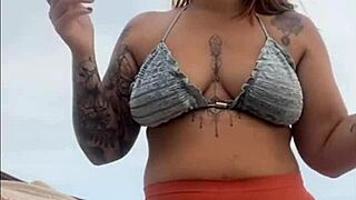 I'm at the beach feeling ready for some fun