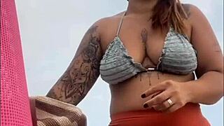 I'm at the beach feeling ready for some fun